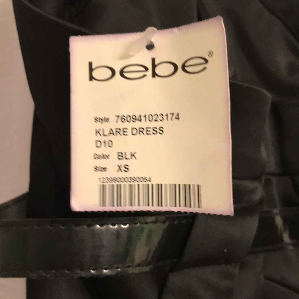 Black Bebe fitted dress - Picture 3 of 3